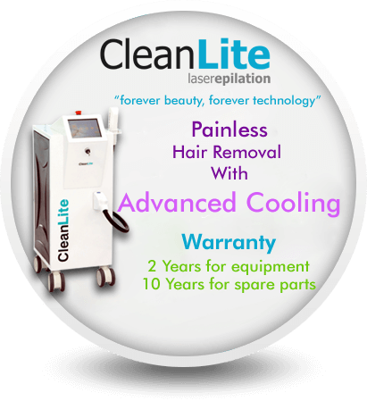 Clean Lite Ironing Laser Hair Removal Device